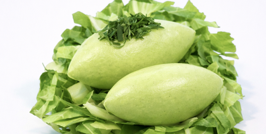 Crema de hojas de coliflor